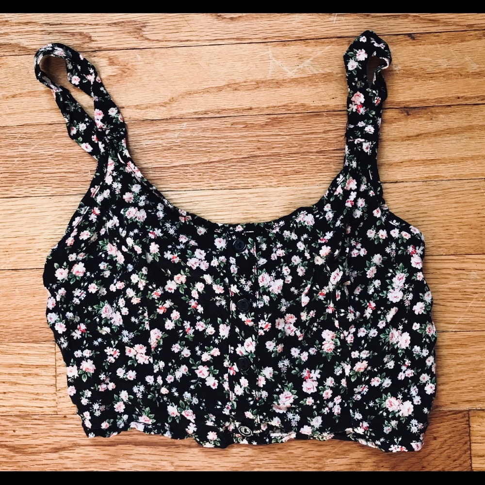 Flower Crop Top